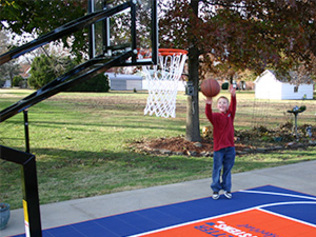 Remplacer les paniers de baskets des parcs par des paniers réglables en hauteur (enfants notamment)