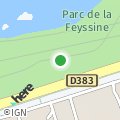 OpenStreetMap - parc de la Feyssine, Villeurbanne, France