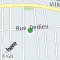 OpenStreetMap - Rue Dedieu, Villeurbanne, France