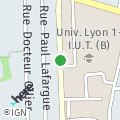 OpenStreetMap - Rue du Docteur Rollet, Villeurbanne, France