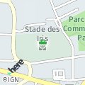 OpenStreetMap - Complexe sportif des Iris, Villeurbanne, France